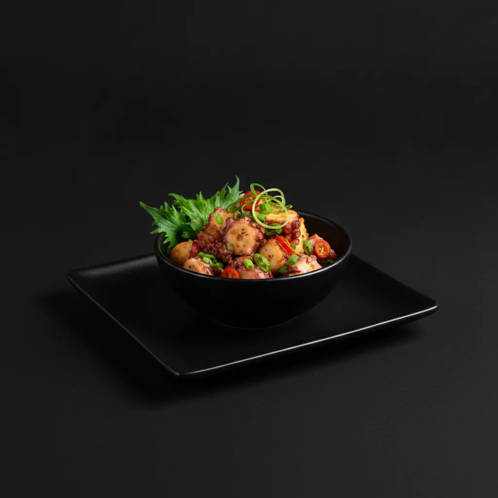 Spicy octopus