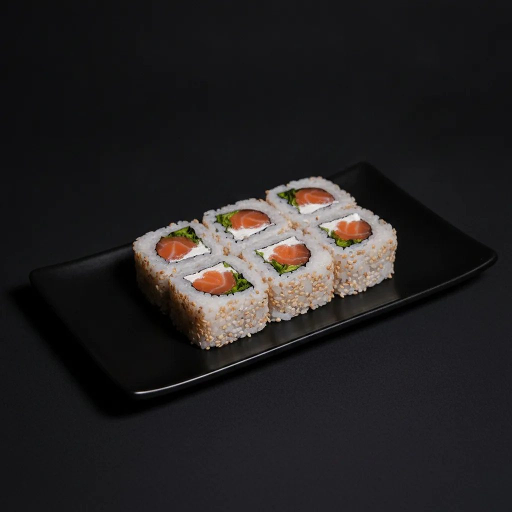 California maki z łososiem
