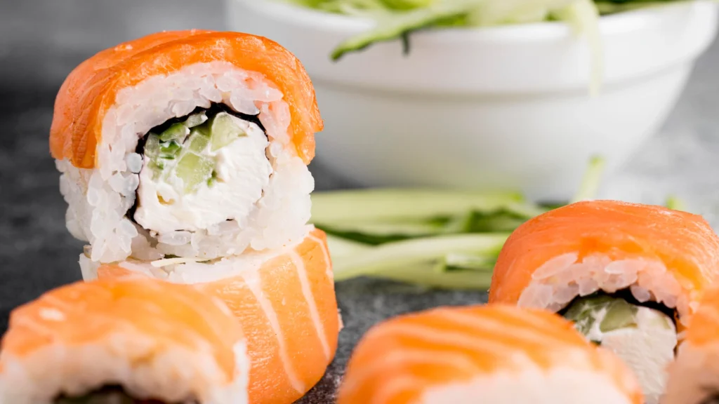 Philadelphia rolka sushi