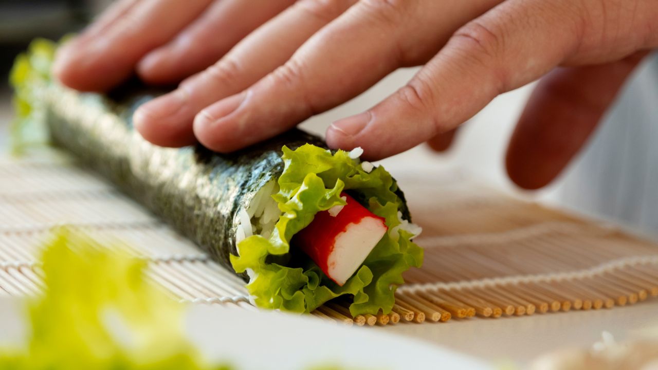 Sushi na diecie keto